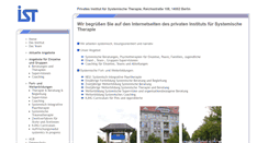 Desktop Screenshot of ist-berlin.org