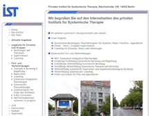 Tablet Screenshot of ist-berlin.org